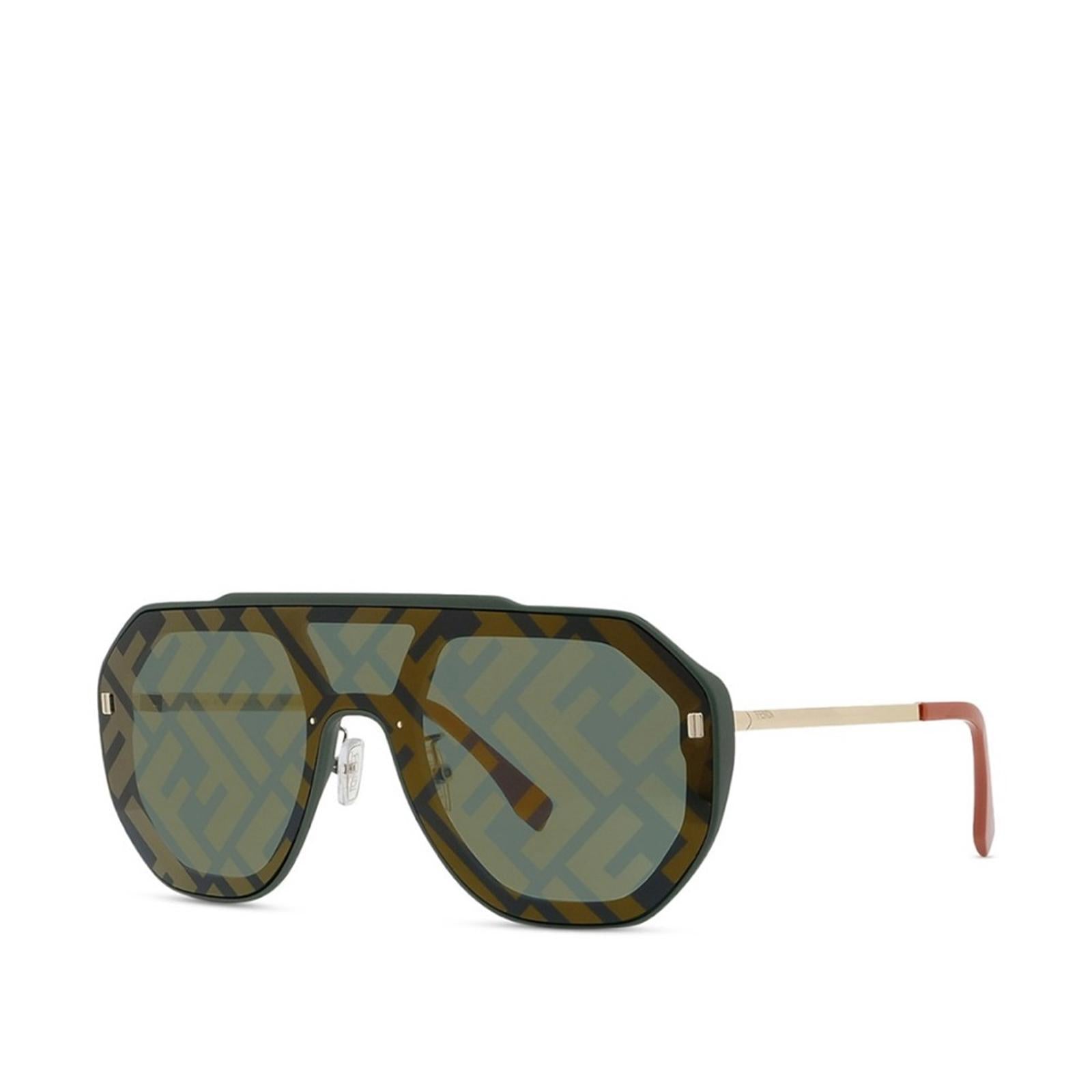 Fendi FF Evolution Mask Sunglasses with Case 142mm, New w/Tag, Full Inclusion
