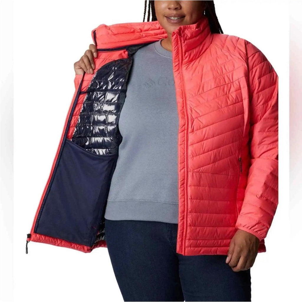 Columbia Powder Lite Quilted Mock-Neck Puffer Coat, NWT, Plus Size 3X