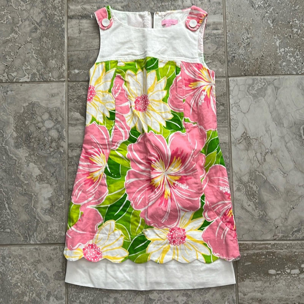 Lily Pulitzer Havana Good Time Pink Florida Dress, Size 2, Excellent!