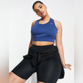 NWT Reebok Training Plus Essentials High-Support Sports Bra, Blue Size 3X