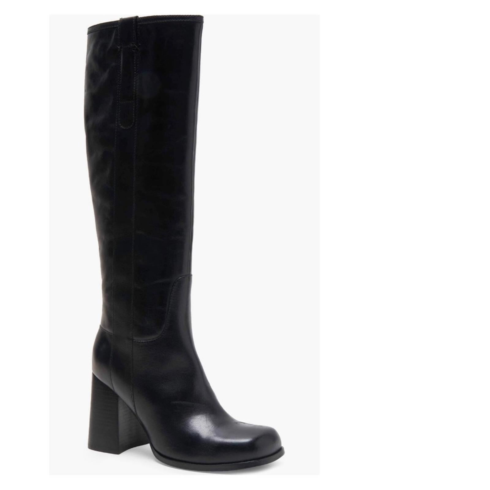 Free People *Revolve Naomi Tall Boots in Black, Size 6.5 New w/o Box