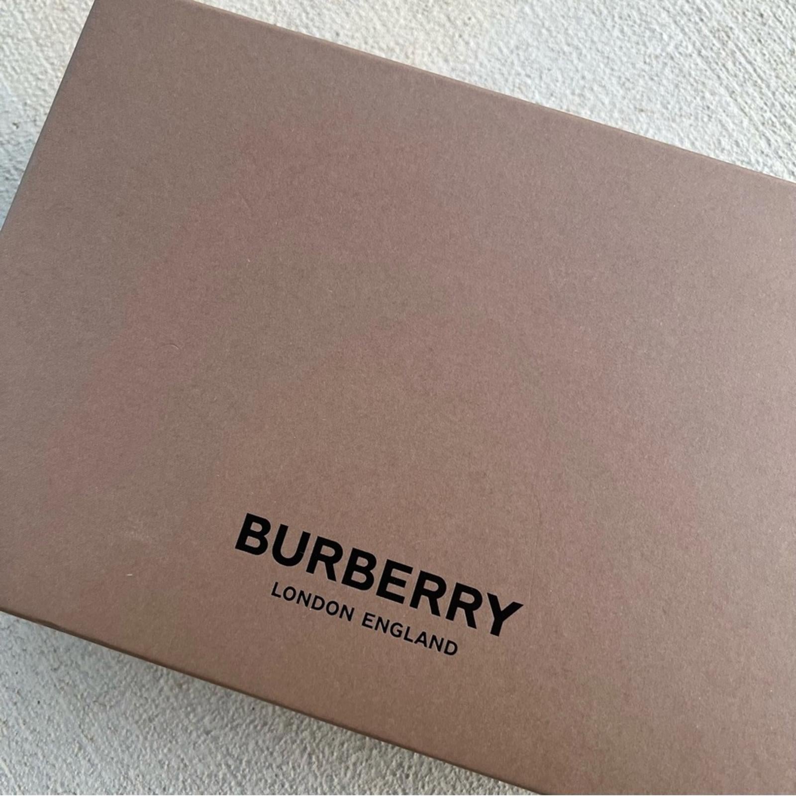 Burberry Kids Logo-Detail Check Ballerina Shoes, Size EU 35, UK 2.5 NEW in Box