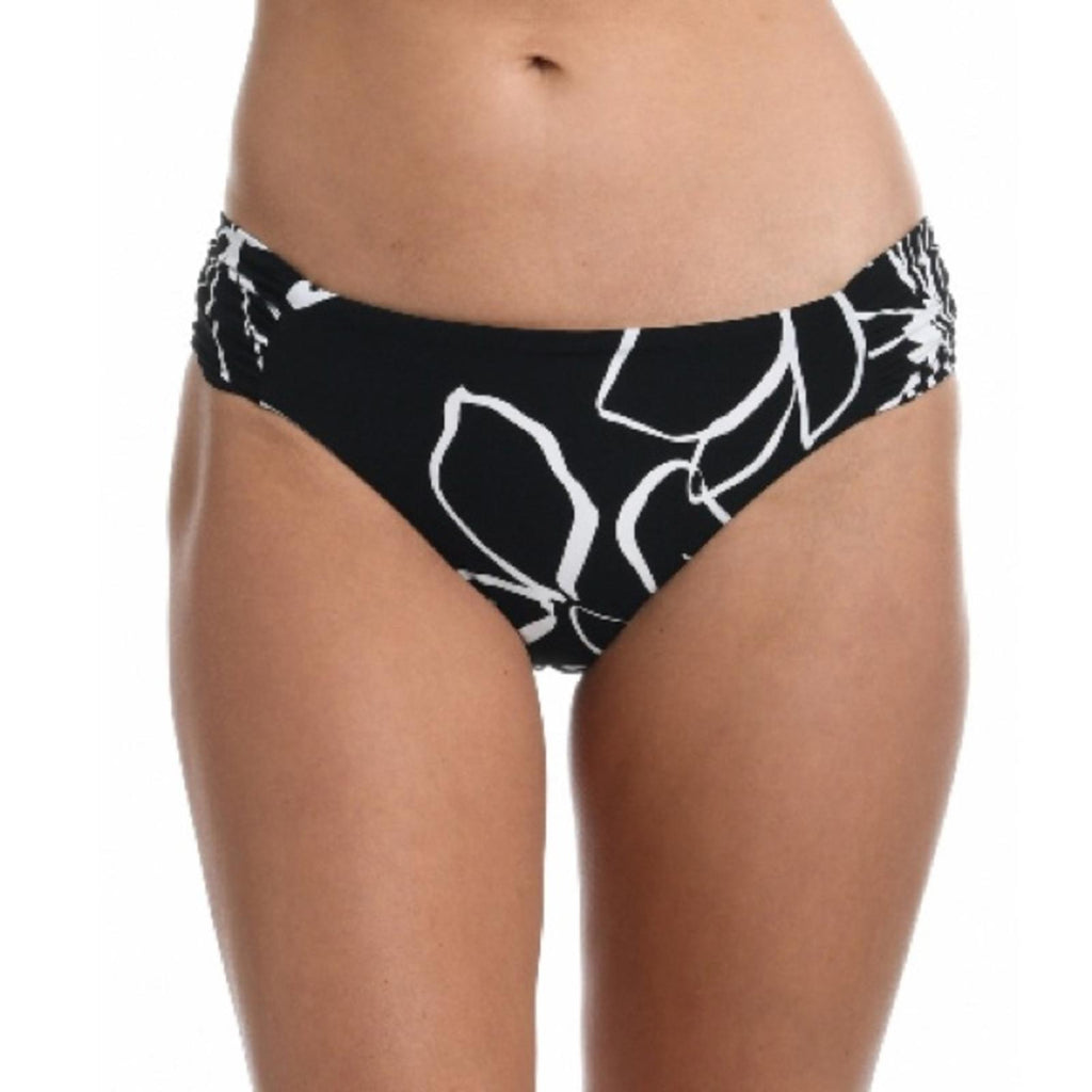 La Blanca Moonlit Reversible Sash Tab Bikini Swim Bottom Size 14 NWT