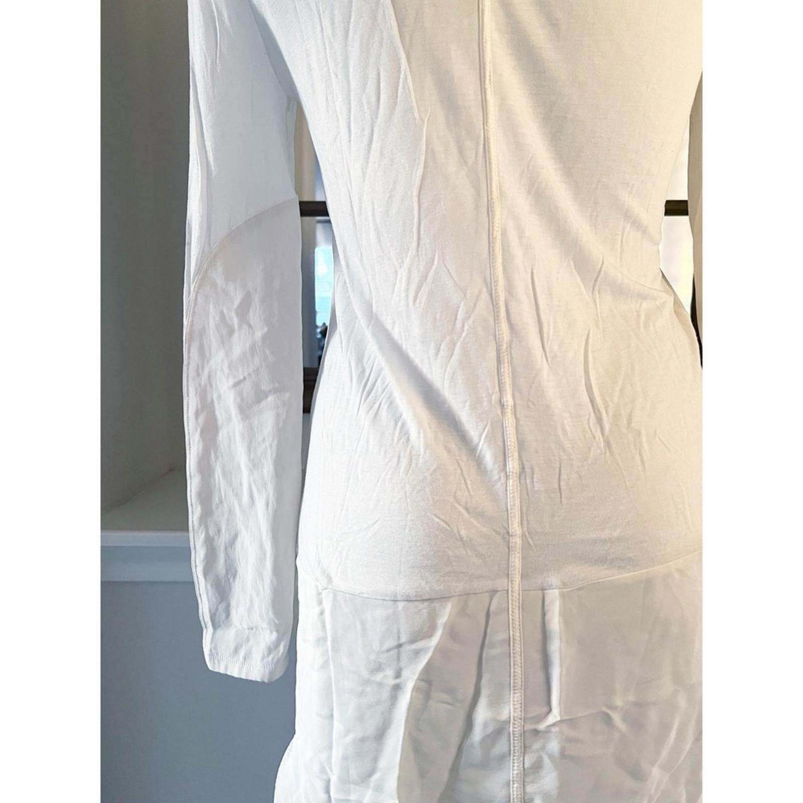 Rag & Bone White Tunic, Long Sleeve Top Size S