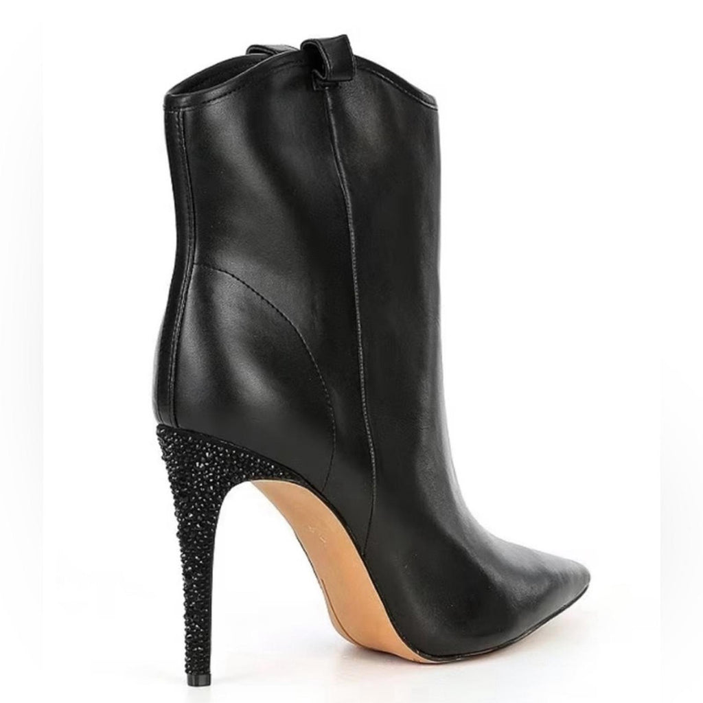 Karl Lagerfeld Paris Clea Stilleto Bootie in Black Size 6.5 New in Box