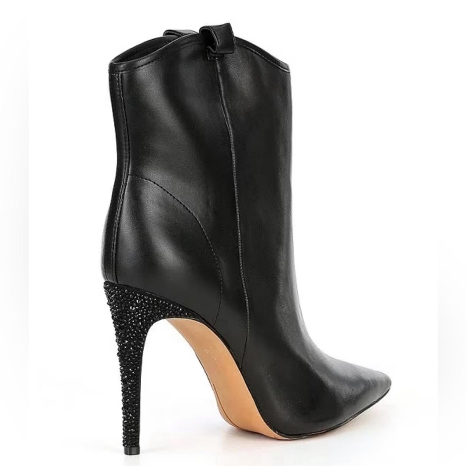 Karl Lagerfeld Paris Clea Stilleto Bootie in Black Size 6.5 New in Box