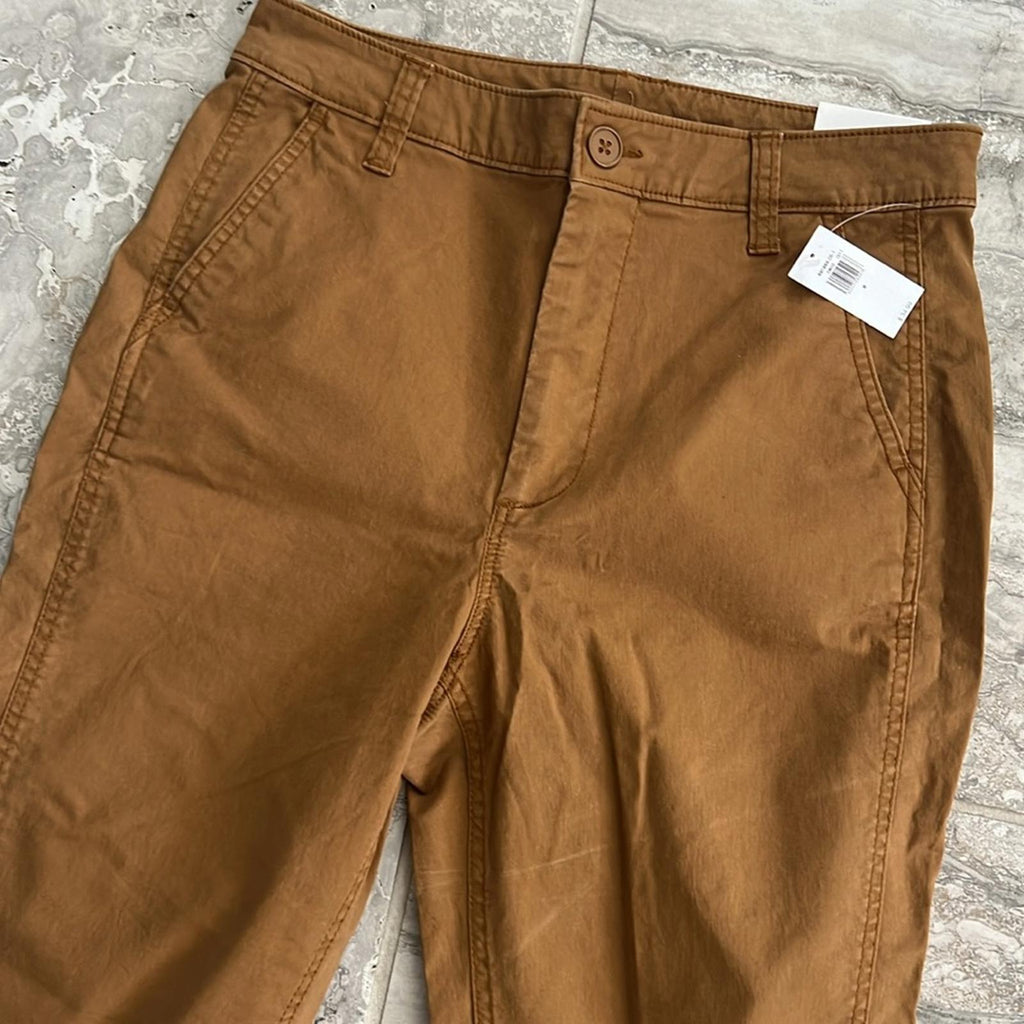 NWT Old Navy BROWN High-Rise OG Straight Jeans/Pants, Size 8 New w/Tag