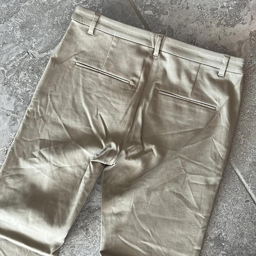 Rebecca Minkoff Glory Pants Straight Leg, Tan New w/o Tag