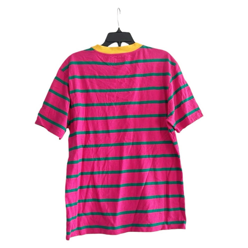 RARE Guess × J Balvin Vibras Stripe Accent Ringer T-Shirt, Size M EXCELLENT!