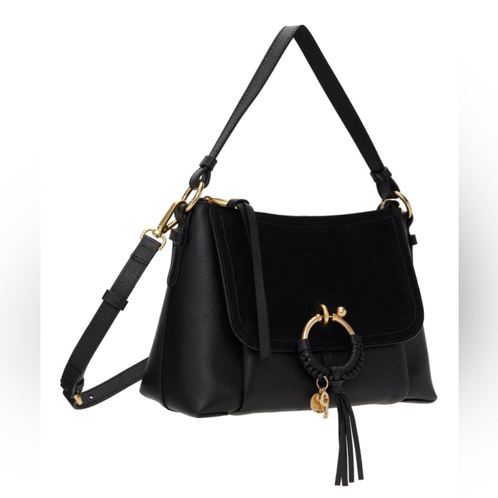 See by Chloe Joan Small Hobo Bag in Black, EXCELLENT!