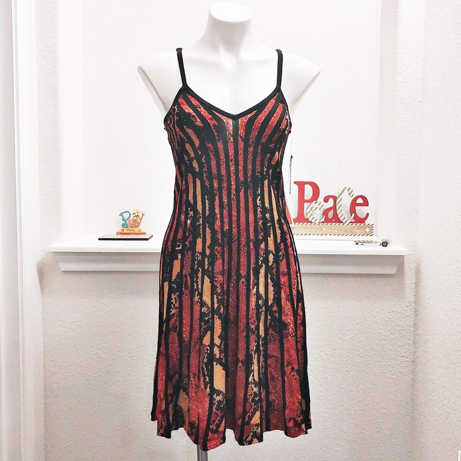 Guess Dolcie Pleated Viper Dress, Size M, New w/Tag
