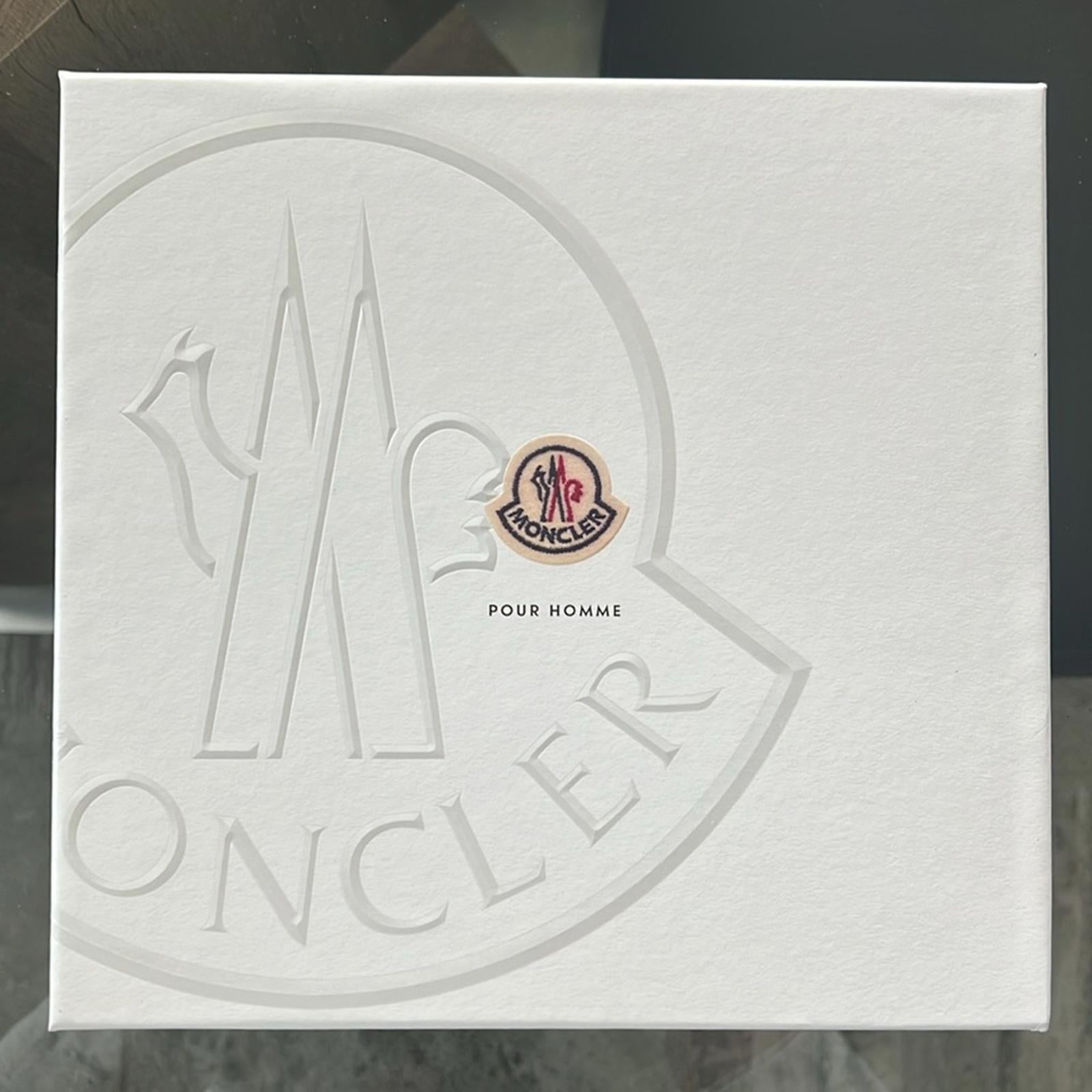 MONCLER Pour Homme 3-Piece Gift Set ForMen (Made in France) New in Box