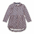 Tea Collection Scottish Dog Print Long Sleeve Shirt Dress, Size 8 EXCELLENT!