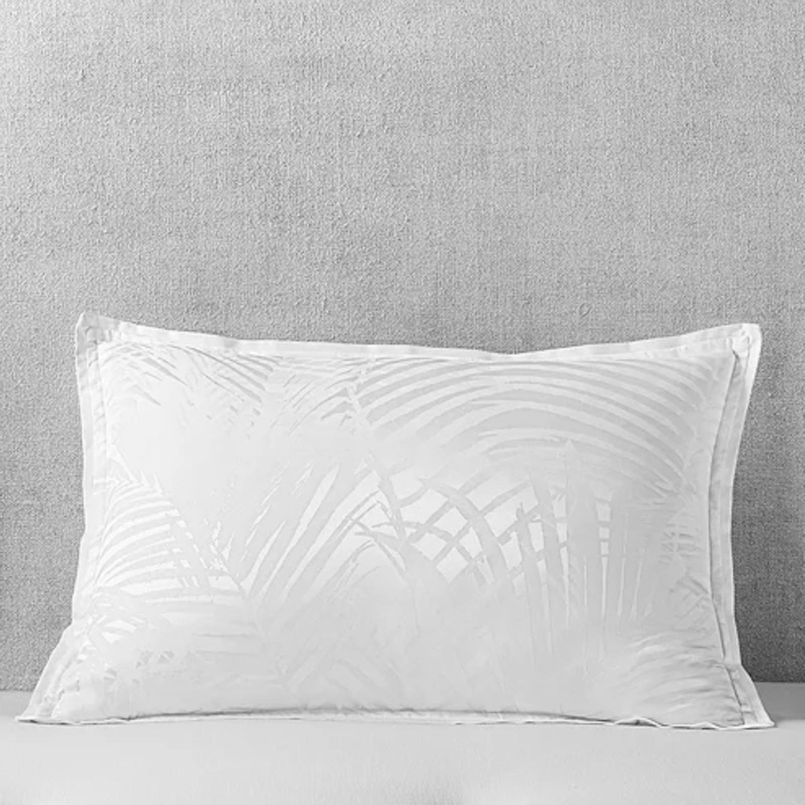 Hudson Park Collection Palmetto Cotton Silk Standard Sham, New in Box $195