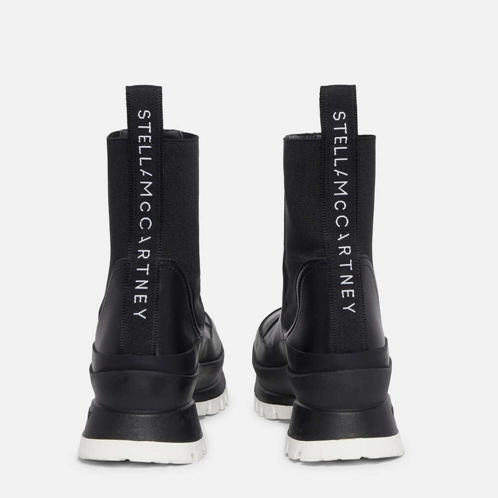 Stella McCartney Trace Chelsea Boots w/Logo Black, Size40 New -Online for Retail