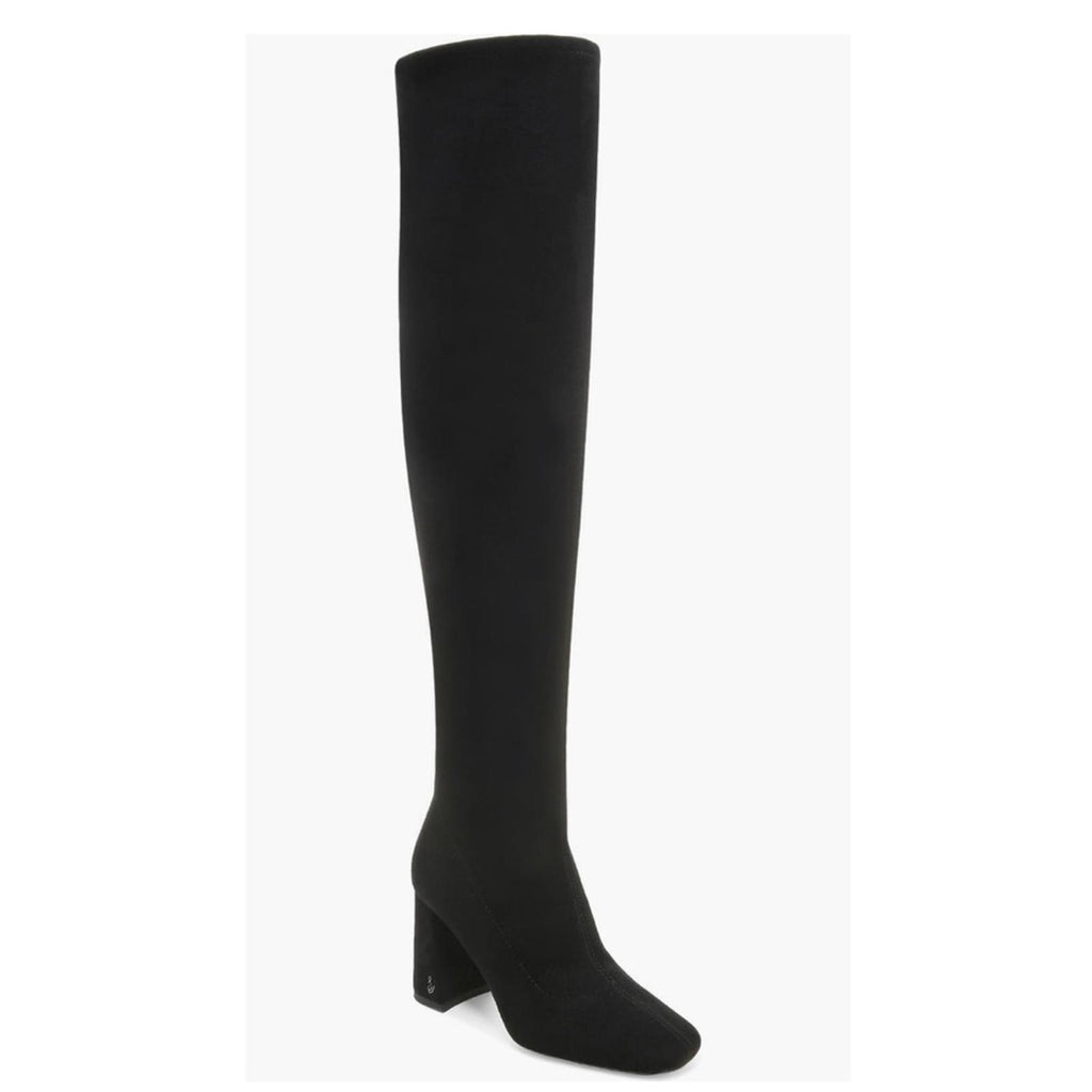Sam Edelman Cosette Over-the-Knee Boots in Black Suede, REVOLVE Size 8.5 NEW