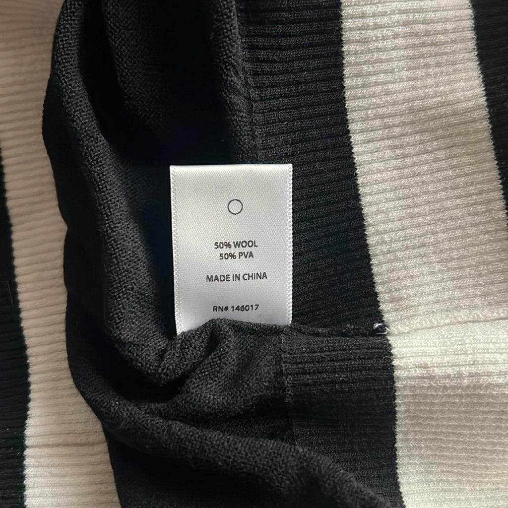 n:Philanthropy Sweatshirt in Black & White EXCELLENT!