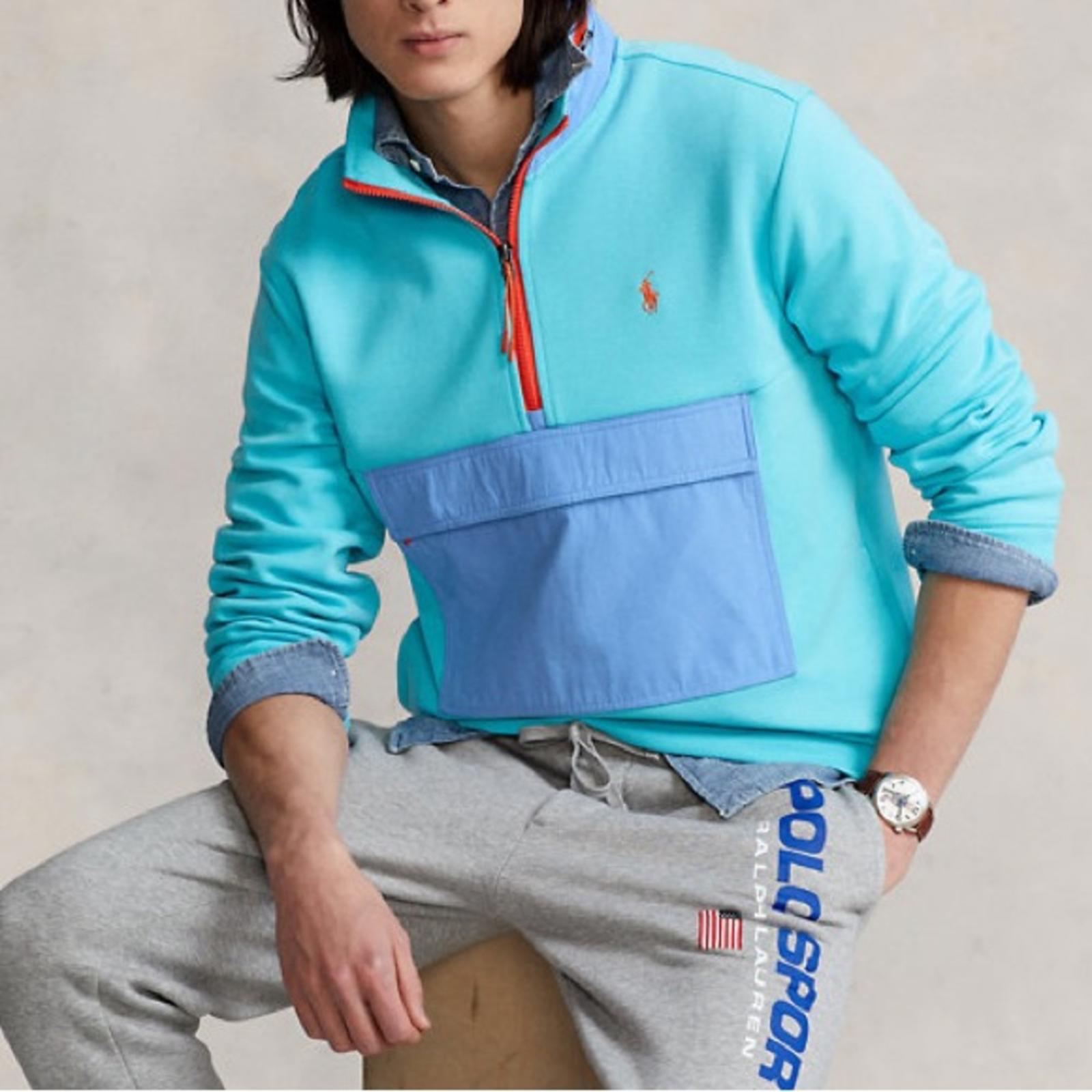 Polo Ralph Lauren Water-Repellent Hybrid Hoodie, Boys' Size L (14-16) New w/Tag