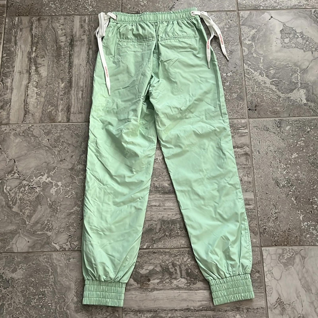 KHRISJOY Casual Pants in Mint Green, Size S - Made in Italy NEW w/o Tag $537