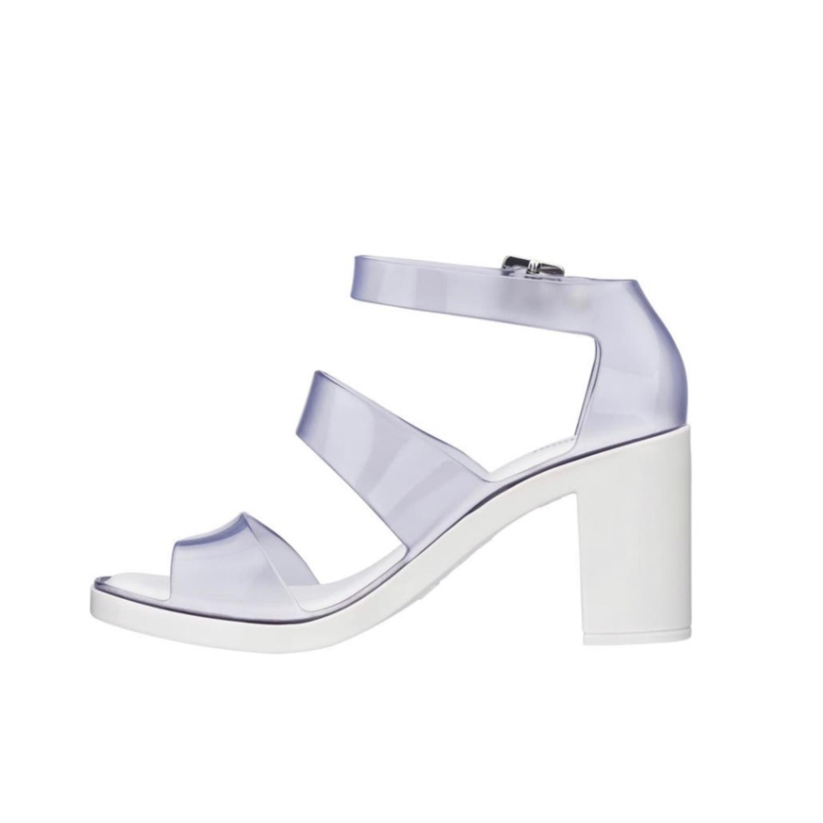 Melissa Model Jelly Sandals, Block Heel Shoes, NWOB, Size 9