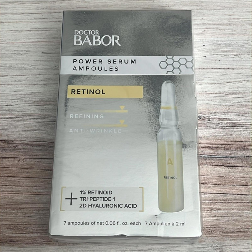 BABOR 7 Retinol A Power Serum Ampoules New in Box/Sealed