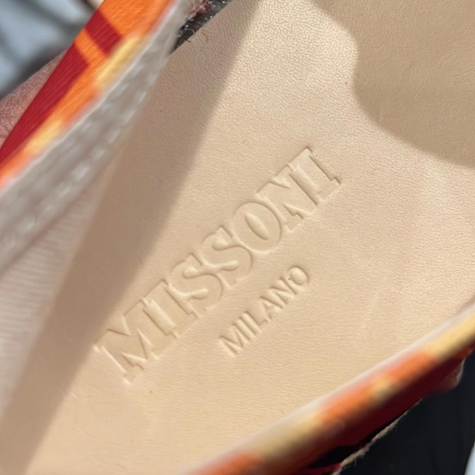 Missoni Men's Slip On Espadrilles, Size 44 New in Box