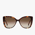 MCM Butterfly Sunglasses with Gradient Grey Lenses, Brown/Tortoise, NWT