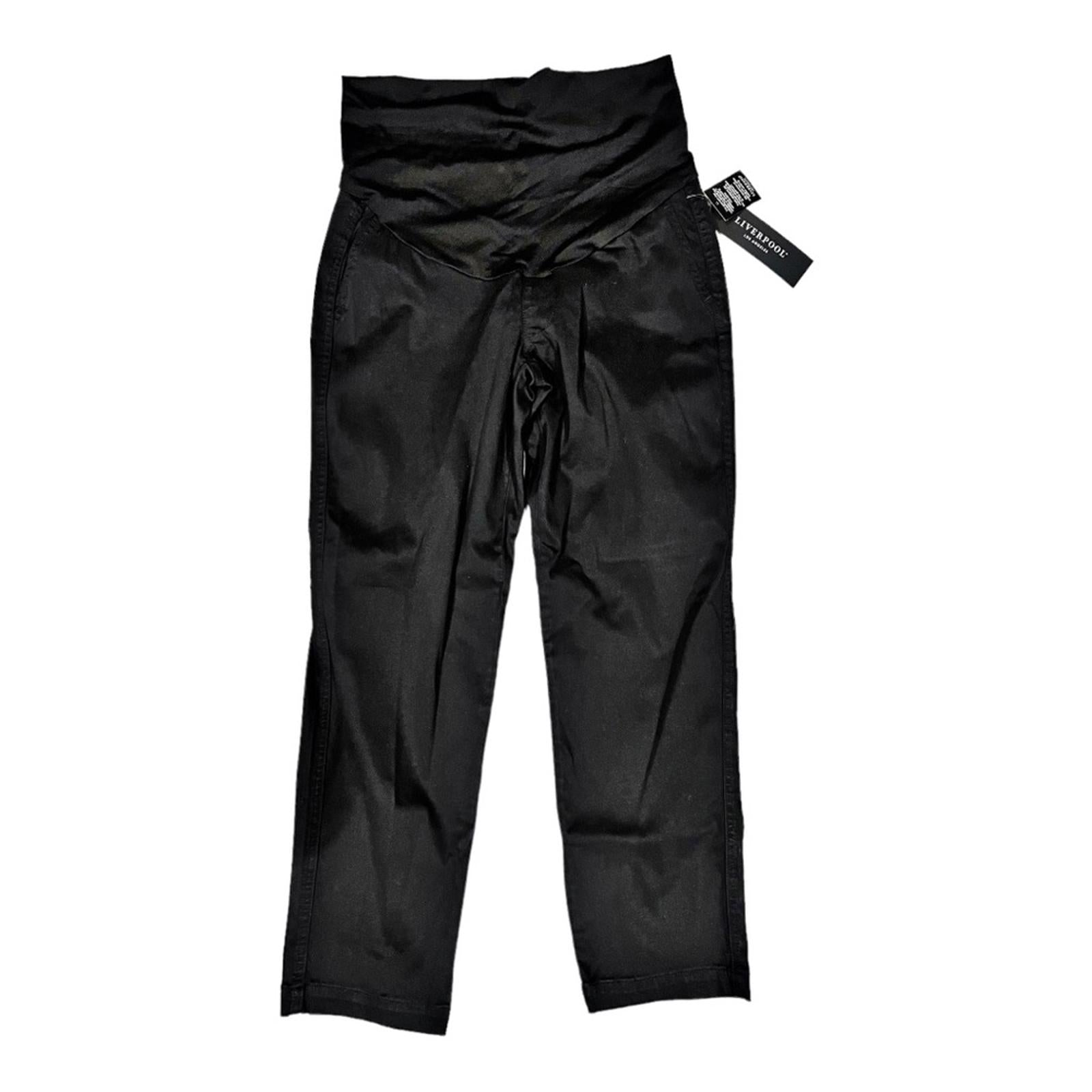 Liverpool the Trouser Maternity Pants in Black, NWT, Size M