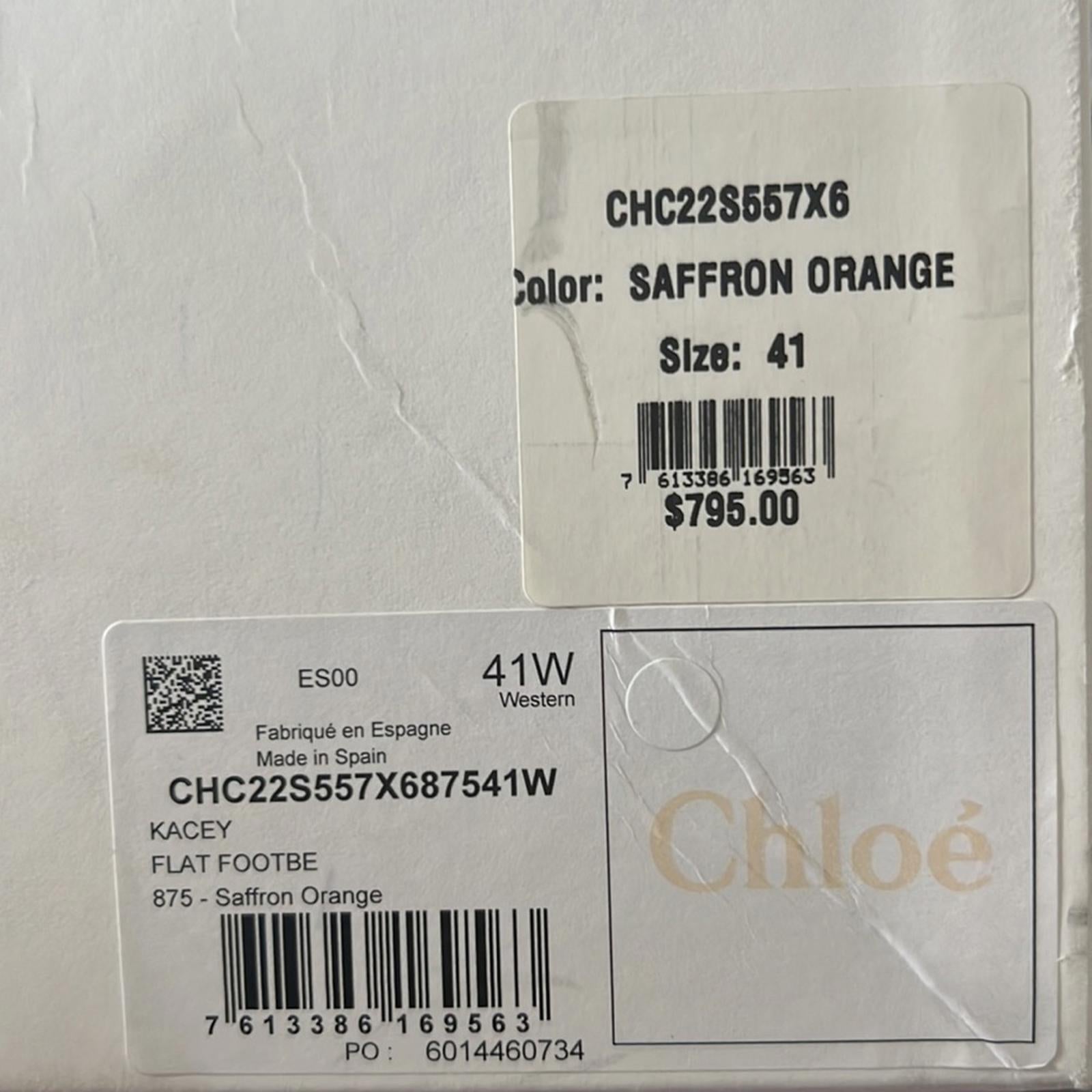 Chloé Kacey Flat Footbed Braided Leather Slides, NWT, Size 41 W Comes w/Dust Bag
