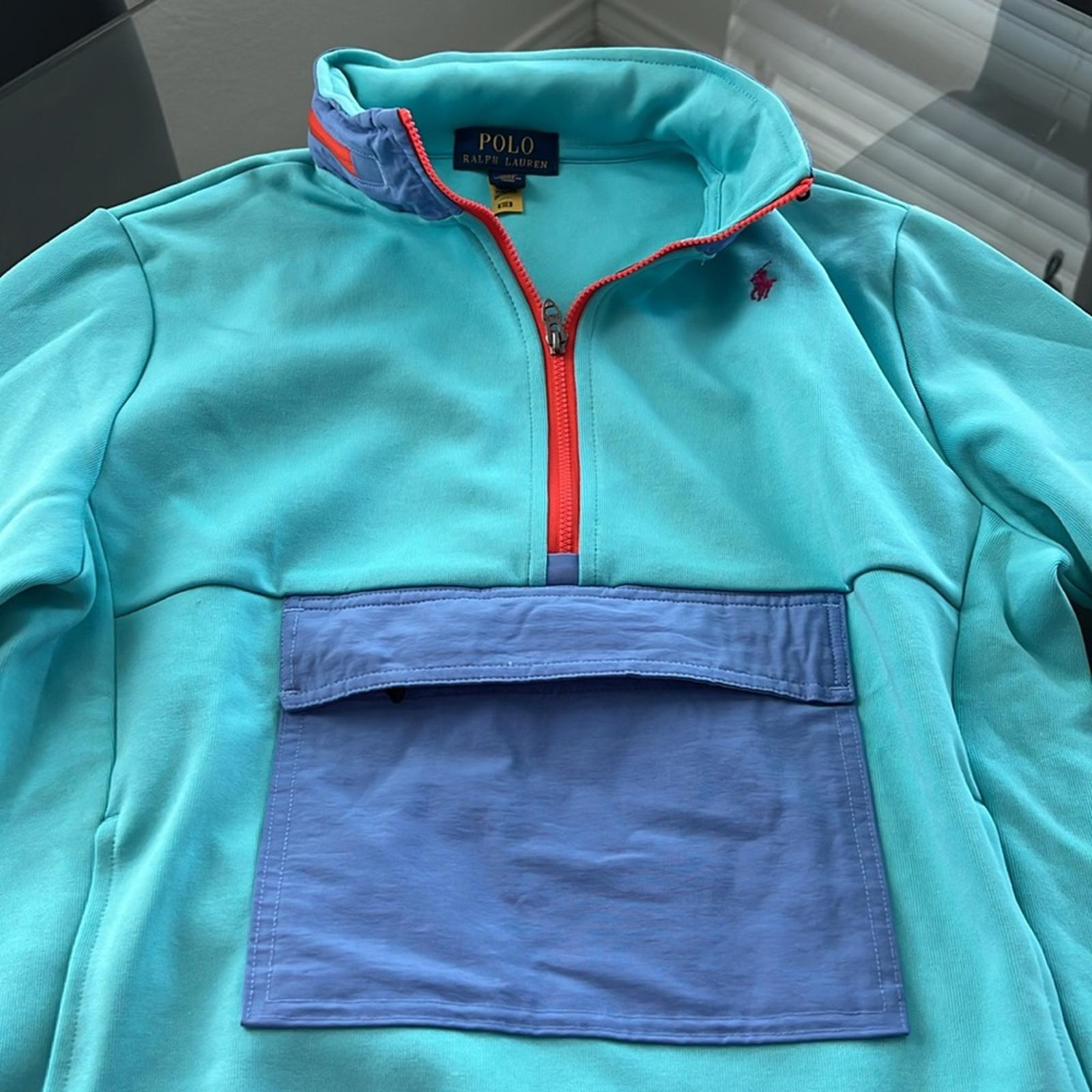 Polo Ralph Lauren Water-Repellent Hybrid Hoodie, Boys' Size L (14-16) New w/Tag