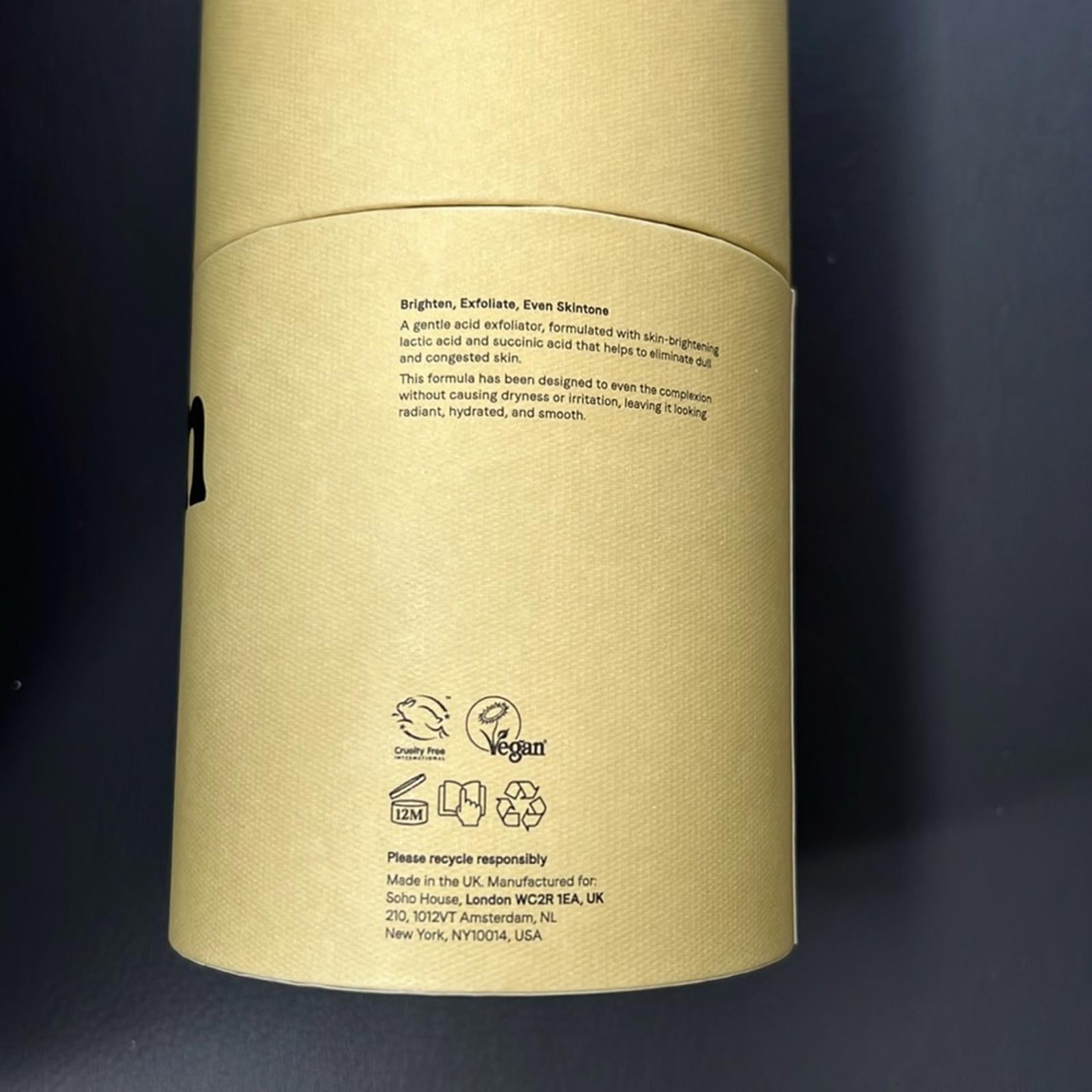 SOHO Skin Liquid Exfoliator, 200mL / 6.8fl. oz. NEW