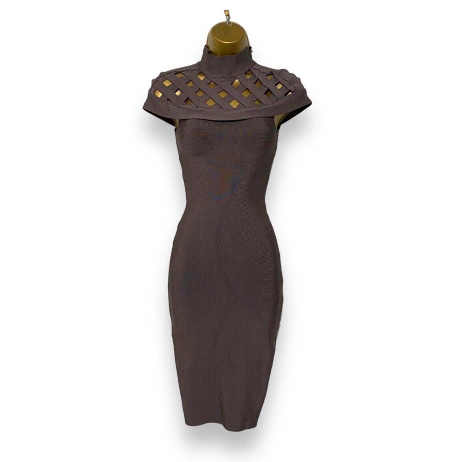 Garcia Caged-CutOut High Neck Tube Dress Purple, Size S New w/Tag $198 SOLD OUT!