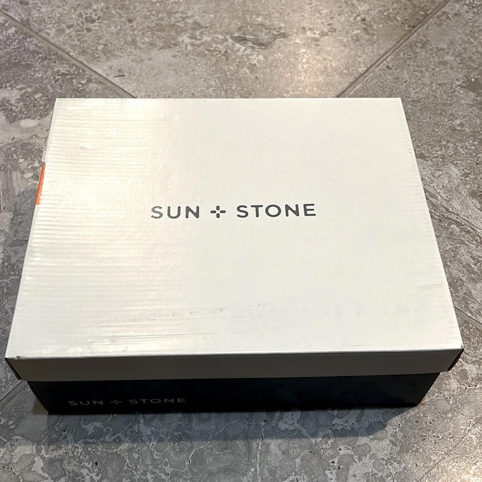 Sun + Stone Adelinee Double Zip Ankle Booties in Black, Size 7