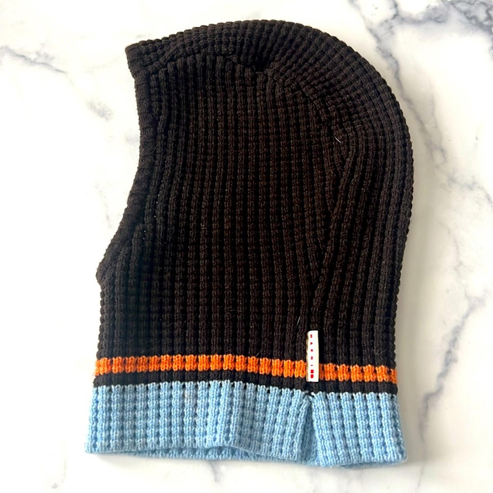 MARNI x Uniqlo Knitted Balaclava Knit Face Mask (Unisex) Excellent ~Retail $300