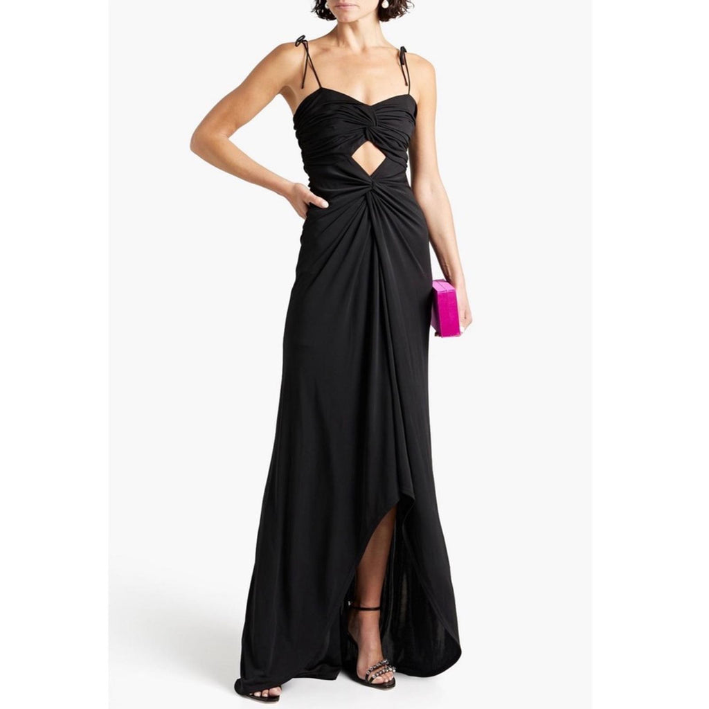 Cinq à Sept Harlin Cutout Detail Dress in Black, Size 6 New w/Tag