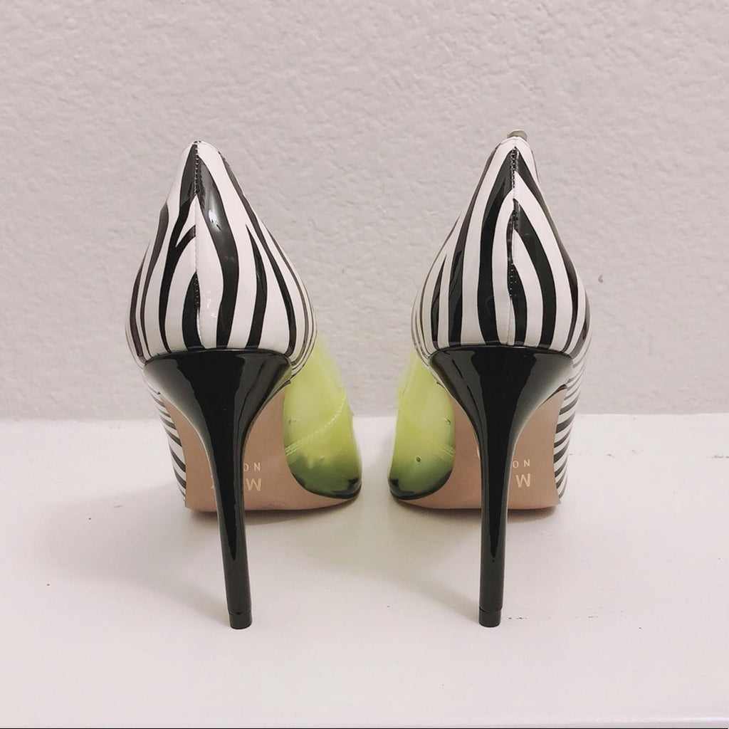 Mix No.6 Adrienne Zebra Print Pump, Shoes Size 7 New in Box