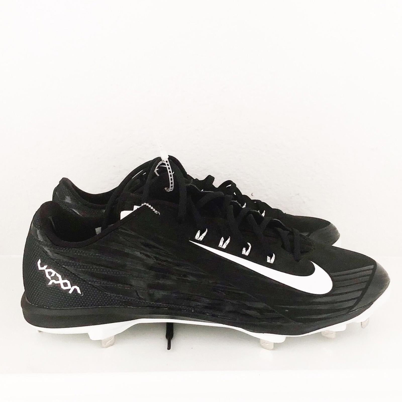 Nike Baseball Lunar Vapor Black Cleats Athletic Men’s Shoes Size 14 NEW w/o Box
