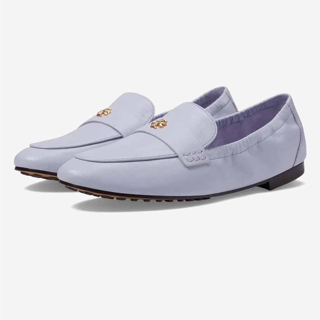 Tory Burch Ballet Leather Loafer in Lavender, NEW, Size 8