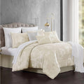 Hallmart Collectibles 13-Pc Paris Celeste Reversible Comforter Set New-Open Box