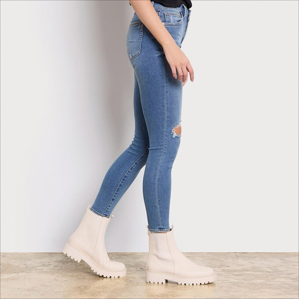 Sam Edelman Laguna Waterproof Pull On Booties Ivory Leather Size 11 New SOLD OUT