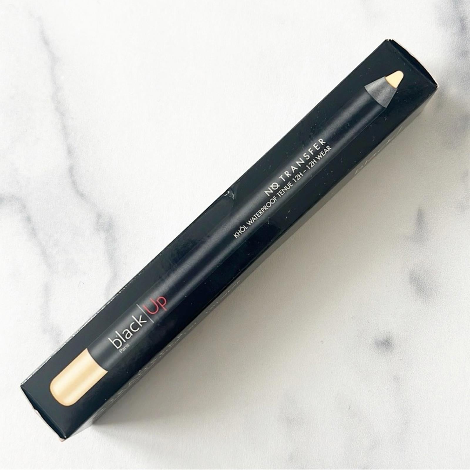 Black|Up Paris NO TRANSFER 12hr Wear Waterproof Kohl Pencil NKT 10M, NEW