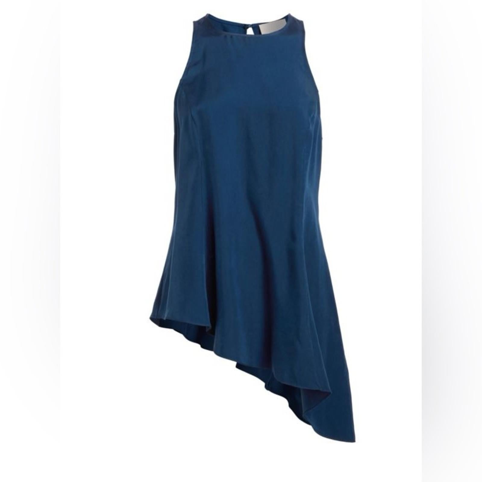 Cinq à Sept Dylan Asymmetric Peplum Top, Size M New w/Tag Retail $265 SOLD OUT!