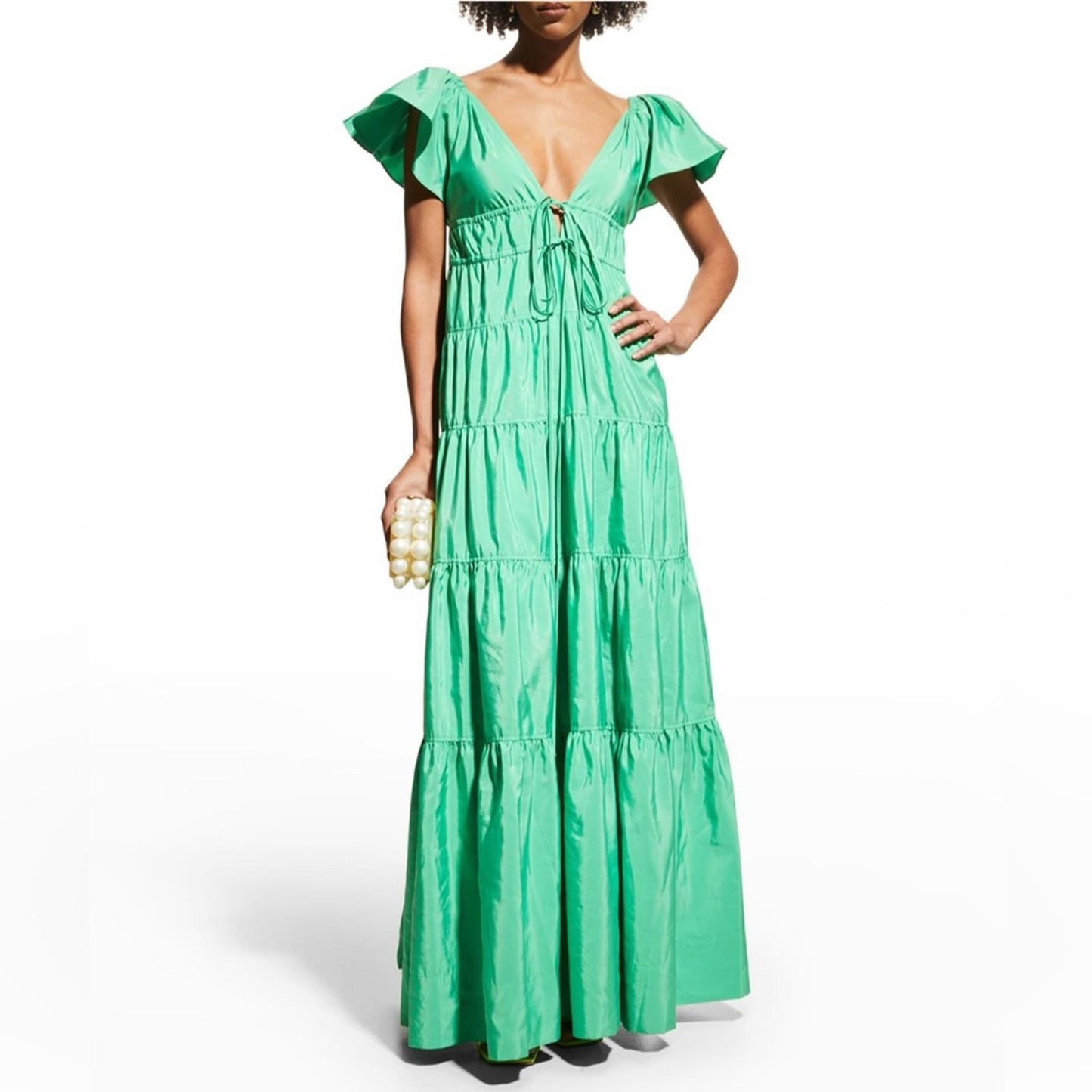 A.L.C. Luca Ruffled Sleeve Tiered Dress, Size 4 New w/Tag Retail $695 SOLD OUT!