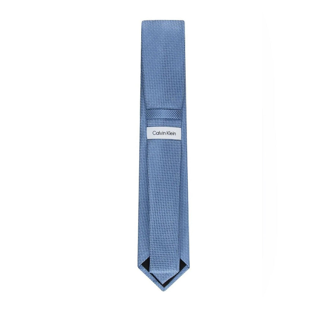 Calvin Klein Men’s Micro Grid Tie in Light Blue, New w/Tag $69.50