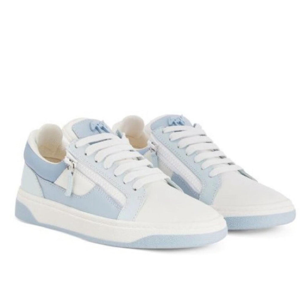 Giuseppe Zanotti Colorblock Leather Double-Zip Sneakers, Size EU 43 New SOLD OUT