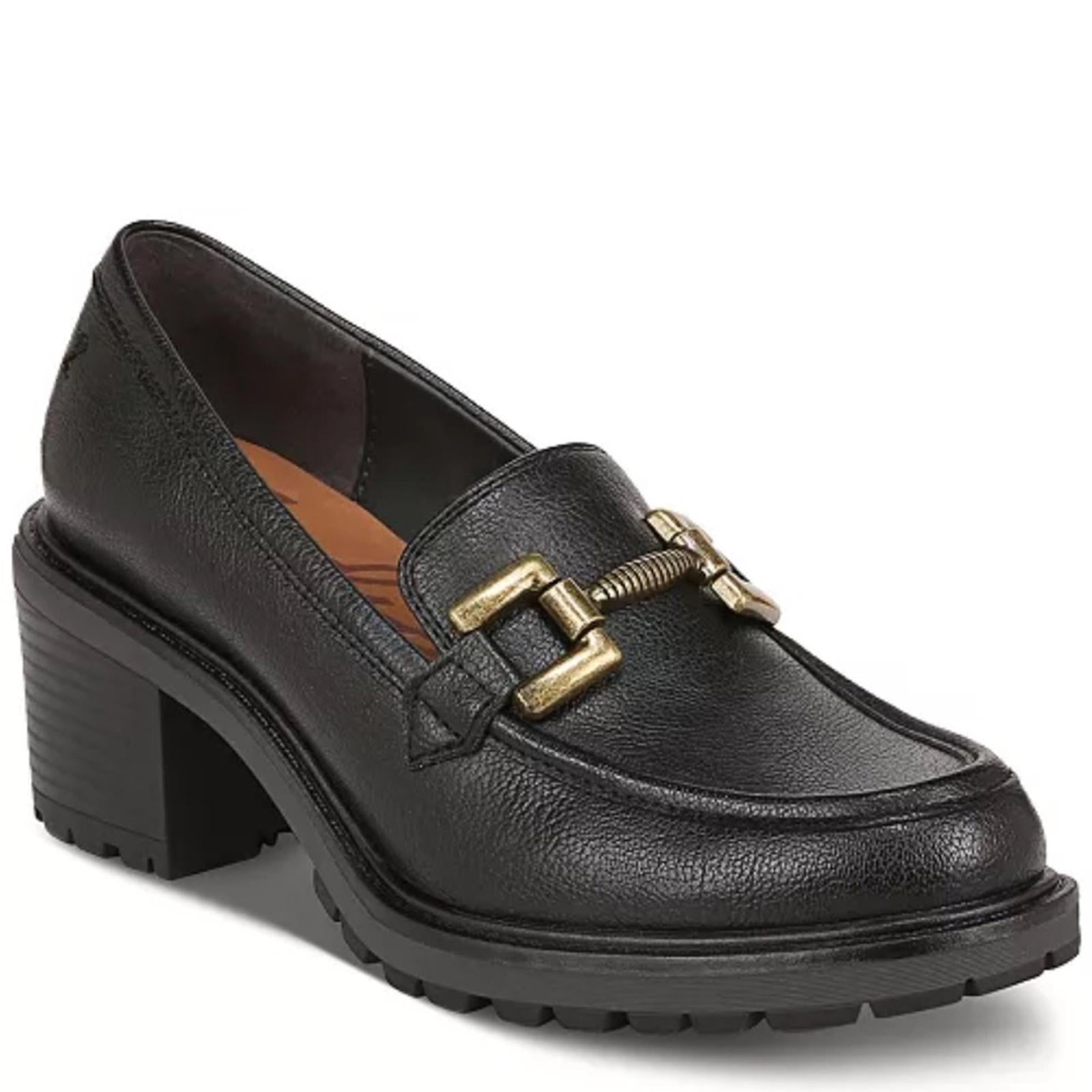 Zodiac Gemma Hardware Lug Sole Loafers in Black, Size US11 EU42 UK9 New in Box