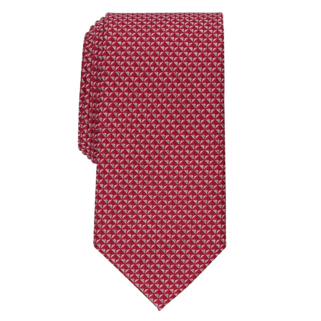 Perry Ellis Men's Serrano Mini Neat Tie in Red, One Size New w/Tag $55