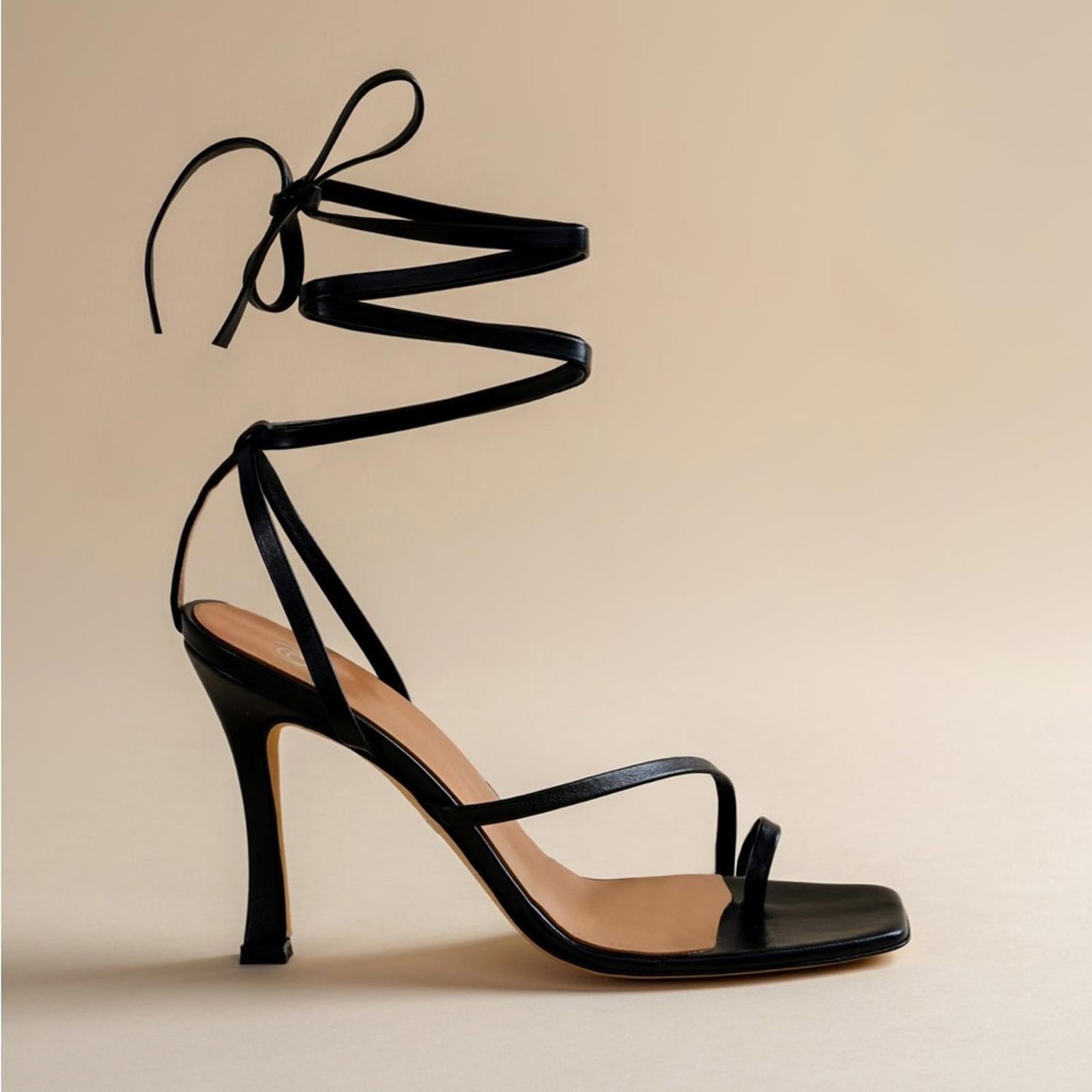 NEW Brother Vellies Bike Strappy Tassel High Heel Sandals, Made in Italy $495