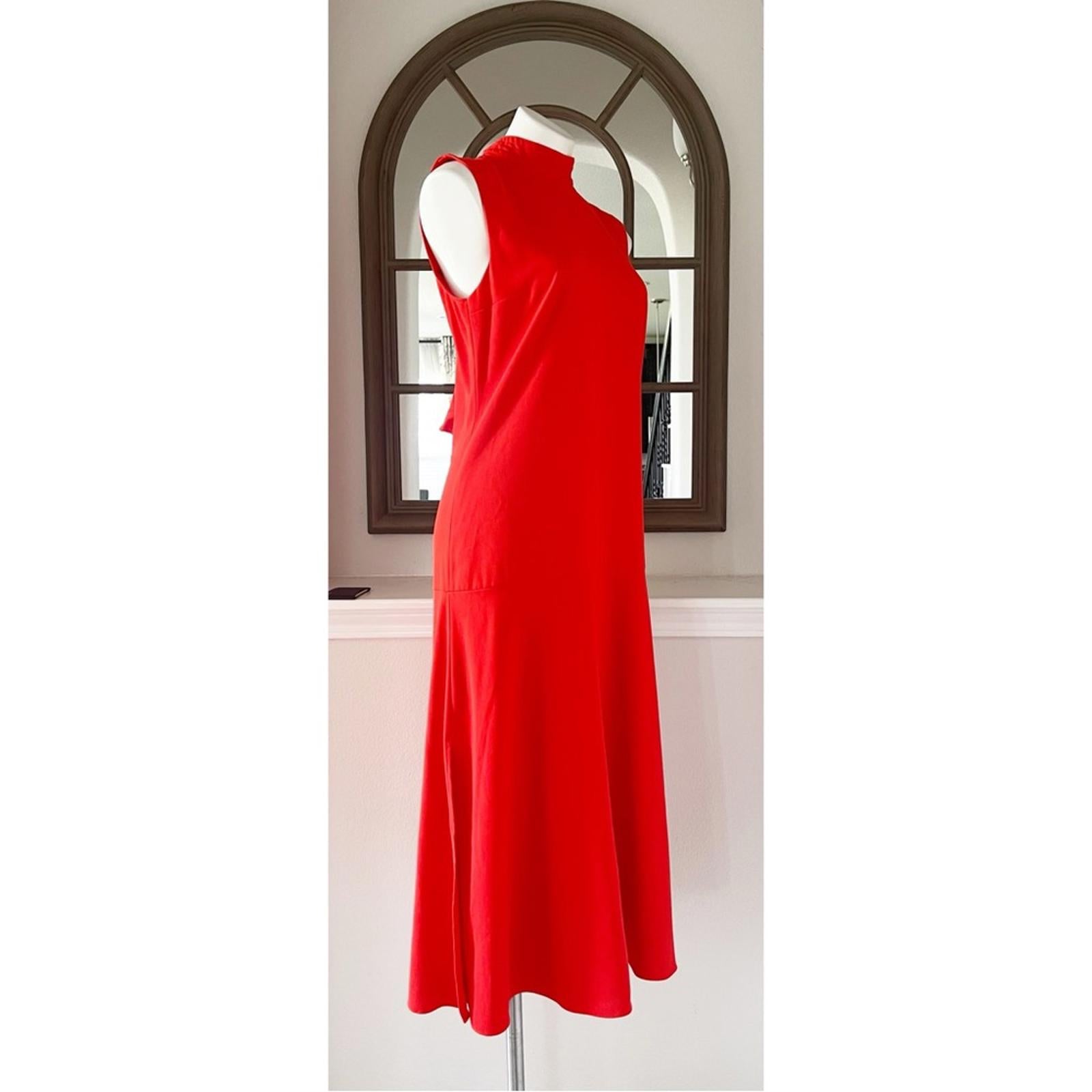 Victoria Beckham Back Tie Midi Shift Dress, Size UK12, US8 EXCELLENT!