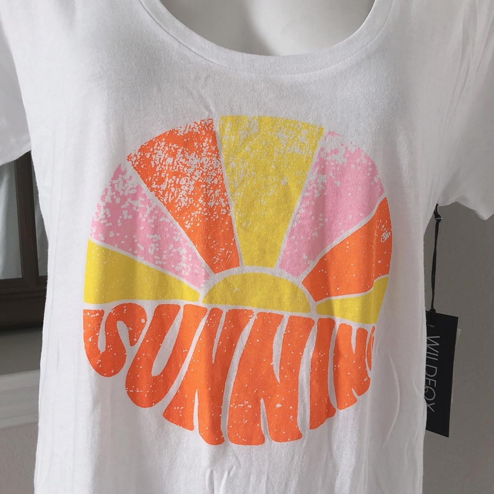Wildfox Sun Scoop Neck Swim Coverup in White, Dress Beach Size M New w/Tag